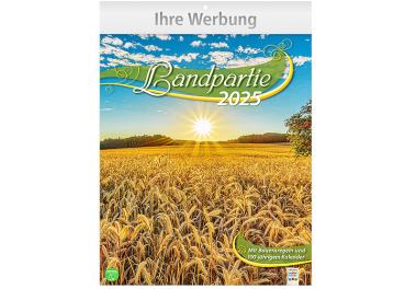 A4 Bildkalender, 2025, 24x34cm " Landpartie" Spiralbindung -ab ca.19.06.2024--