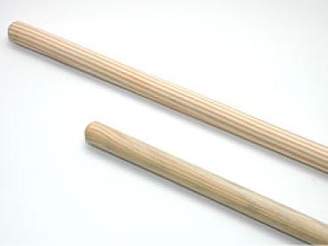 Besenstiel Holz (1,20 m, Ø 2,2cm) , für Art.Nr.13220 -Versand nur auf Palette möglich