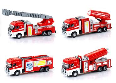 Feuerwehrauto 1:60, Rückzug, Metall, 4 Styles - ab ca. 01.08.2022 - 
