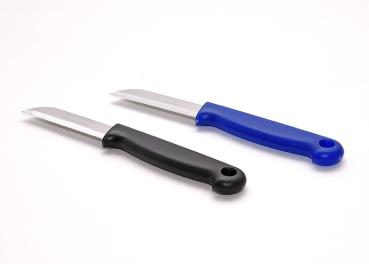Küchenmesser 16 cm, 6 cm Klinge, schwarz und blau -> bitte Farbe angeben! 