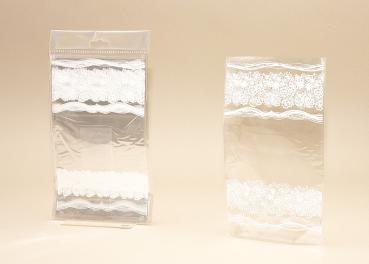 Zellglasbeutel 8er Pack, 145 x 235 mm, mit Bordure