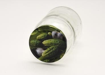 Einkochglas 900 ml mit Schraubdeckel  (82 mm), sortiert 