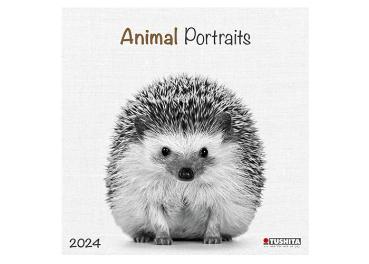 Broschürenkalender 2024, 30 x 60cm, "Animal Portraits" -ab ca.15.06.2023-