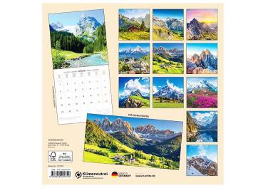 Broschürenkalender 2025, 30x60cm, "Alpen" -ab ca.15.06.2024-