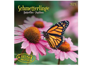 Broschürenkalender2024 30x60cm, " Schmetterlinge" -ab ca.15.06.2023-