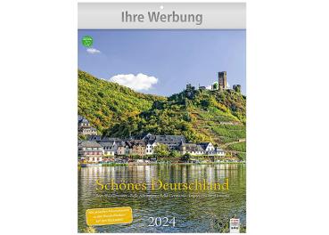 A4 Bildkalender, 2024, 24x34cm "Deutschland"  Spiralbindung -ab ca.15.06.2023-