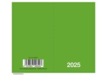 Taschenplaner 2023  32 Seiten 9,5 x16 cm  Rot 