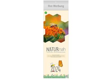 Streifenkalender 2024 52x12cm" Natur nah" -ab ca.15.06.2023-