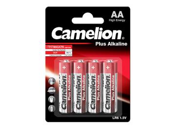 Camelion Plus Alkaline  Batterie 4 Stk. Batterie, R6, Preis pro Karte / MHD 06/2027