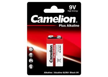 Camelion Plus Alkaline  Batterie, 9 Volt Block, auf Karte / MHD 10-2028
