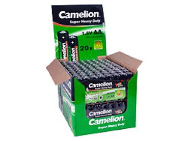8er Shrink Camelion - Batterie R6 Mignon, Zink-Kohle , im Display / MHD 10/2023