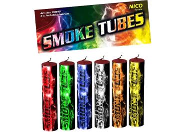 6 Stk. Smoke Tubes 6 Farben  im Beutel zum Hängen