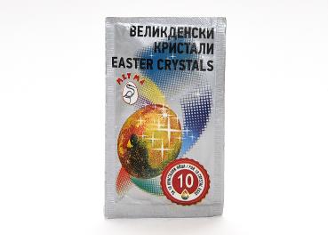 Kristall-Ostereierfarben WARM , für ca. 10  Eier 