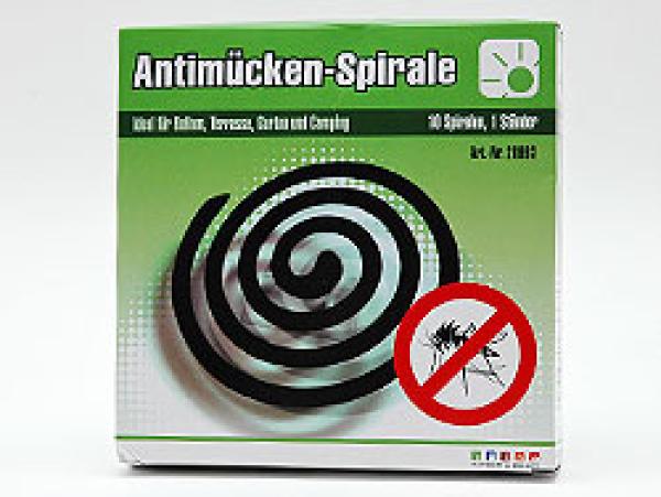 Anti- Mückenspirale 10er / MHD abgelaufen - Sonderposten -