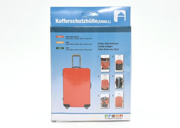 Koffer-Schutzhülle, Größe S (H=50-55cm, B=34-39, T=20-23cm), sortiert  - Sonderposten -