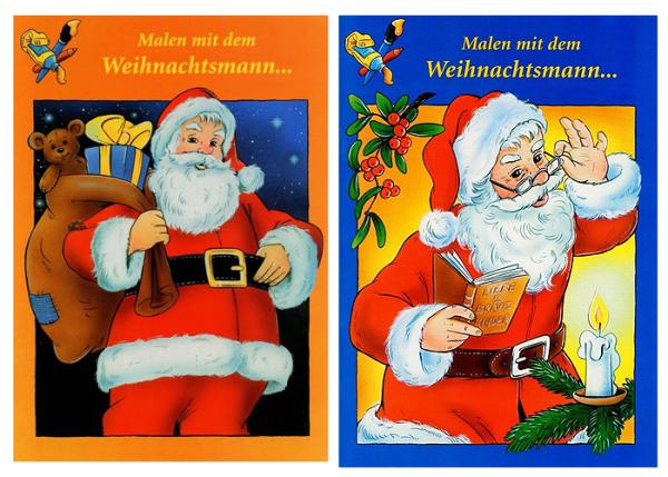 Malbuch" Weihnachtsmotive" A4, 32 Seiten