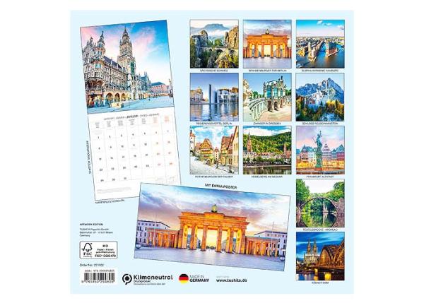 Broschürenkalender 2025,  30x60cm, "Deutschland" -ab ca.15.06.2024-