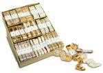 Geschenkband- Gold, 1,5/2,5/4cmx 3m, Strängchen .