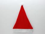 Weihnachtsmannmütze, 40 x 30 cm, rot / weiß, mit Bommel